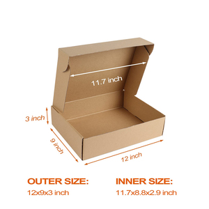 Shipping Boxes Brown Corrugated Cardboard Mailer Boxes For Packaging