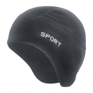 100% Polyester Polar Fleece <b>Beanie</b> <b>Hats</b> Warm Cap With Ear Flaps Outdoor Ski Windproof Earflap <b>Hat</b> for Cycling - Product Image 2