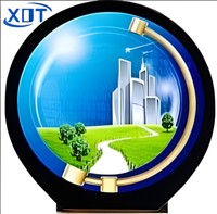 Módulo de Pantalla LCD TFT HDI a MIPI de 2.1 Pulgadas, 480x480, Táctil Capacitivo Redondo, Retroiluminación LED, Brillo de 350, Compatible con Raspberry Pi