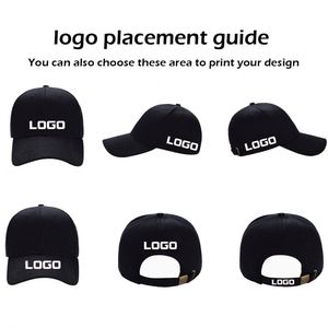 Gorras de Béisbol Bordadas Personalizadas al por Mayor, Gorra Deportiva Unisex de Algodón para Exteriores, Gorra de Béisbol de 6 Paneles - Product Image 3