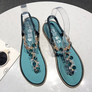 Sandalias de Moda para Mujer 2026, Zapatos de Lujo de Diseñador, Sandalias de Playa Ligeras y Transpirables con Brillo para Mujer - Product Image 5