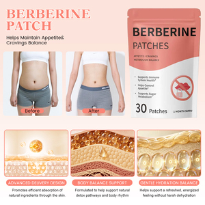 30 Parches Transdérmicos <span class=keywords><strong>de</strong></span> Moringa y Berberina, Impermeables, para Pérdida <span class=keywords><strong>de</strong></span> Peso, Apoyan la Salud del Sistema Inmunológico y Ayudan a Controlar el Peso - Product Image 4
