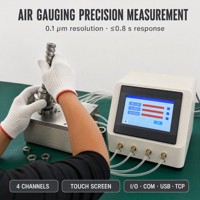 Gear Center Distance Measuring Instrument - Pneumatic Principle, Dual Probe, High Accuracy ±1μm