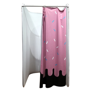 Loghi personalizzati di moda accettabili negozi di <span class=keywords><strong>abbigliamento</strong></span> adatti assemblano facilmente spogliatoio Mobile - Product Image 4