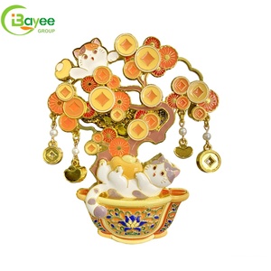 Imán de Refrigerador 3D con Diseño de Árbol de la Fortuna, Ecológico, Duradero y Brillante, Personalizado de Fábrica OEM/ODM, Regalo - Product Image 1