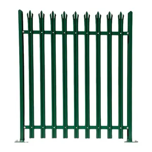 欧洲高安全性镀锌钢柱支架栅栏栅栏面板临时彩色粘合栅栏