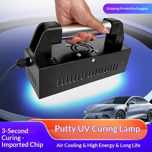 Lampe de polymérisation UV haute puissance pour mastic de <span class=keywords><strong>carrosserie</strong></span> automobile, peinture à séchage rapide, vernis, encre adhésive sans ombre - Product Image 5
