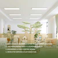 Meubles de bibliothèque pour école Montessori, garderie, bibliothèque, arbre en bois, étagère à livres, table, chaise, ensemble durable, écologique, design moderne