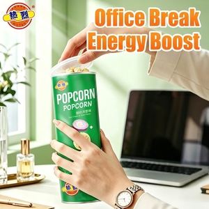 Palomitas de Maíz Listas para <span class=keywords><strong>Comer</strong></span>, Serie para la Oficina, Impulso de Energía, 80g, en Lata de Papel - Product Image 3