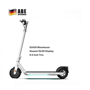 Venta al por mayor scooter eléctrico adultos 100kg-Patinete eléctrico de dos ruedas para adulto, Scooter de moda, ligero, ambiente, 100Kg, almacén de UE/Europa