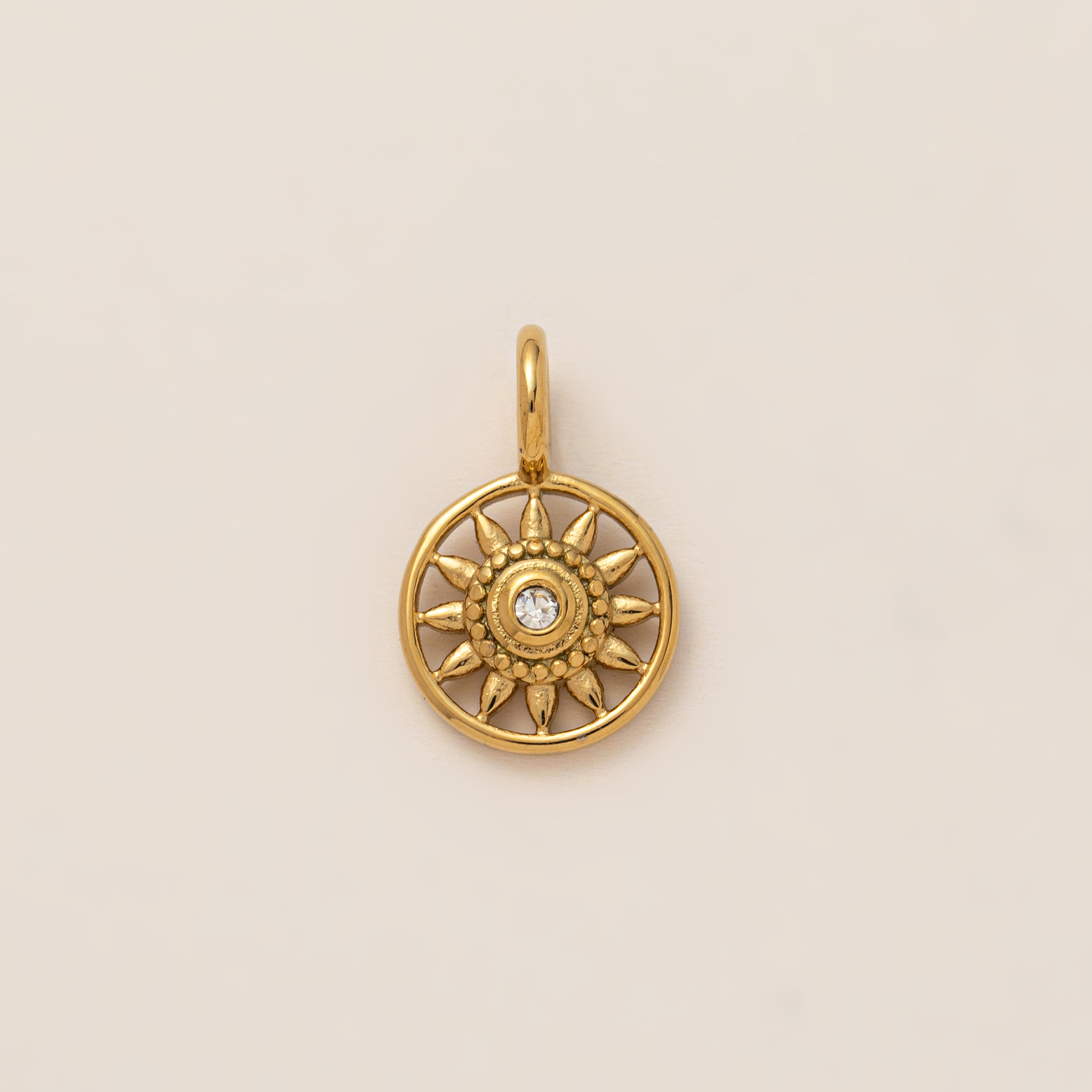 Pendentif de roue de soleil