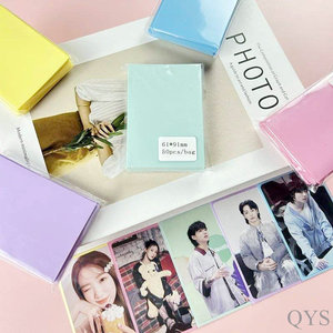 Protège-cartes transparents QYS pour cartes TCG, photocartes KPOP et objets de collection - Product Image 2