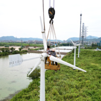Petite éolienne 3000W, diamètre du rotor 2,9m, certifiée CE pour maison