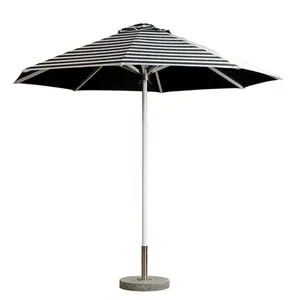 Outdoor Rome Garden Umbrella Double Top Square Cantilever Hanging Offset Parasol Patio Umbrella& bases