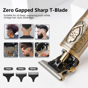 Cortadora de Pelo Eléctrica DSP para Hombre, Pantalla LCD, Cuchilla de Acero Inoxidable, Recargable, Recortadora de Barba, Herramienta Profesional de Barbería - Product Image 3