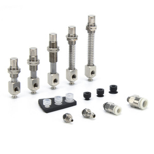 Boquilla Neumática de Acero Inoxidable con Entrada Lateral ZP3 Y B, Tipo Acordeón, Accesorios para Brazo Robótico con Amortiguación, Piezas de Herramientas Neumáticas - Product Image 2