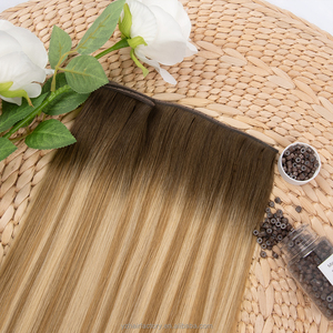 ต่อผมคุณภาพสูงจากโรงงาน ผมเวอร์จิ้นแท้ หนาพิเศษ แบบ Super Double Drawn Twin Hole Weft, Single Weft และ Genius Twin XO Hole Weft - Product Image 4