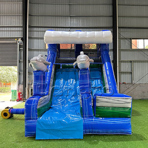 Chất lượng tốt trượt <span class=keywords><strong>Inflatable</strong></span> các nhà sản xuất không thấm nước và chống cháy trượt gonflable cho hồ bơi - Product Image 3