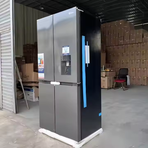 High Quality 591L Four-door Home <b>Refrigerator</b> With Water Dispenser Function Commercial Large Capacity French Freezer Refrigerato - Product Image 1