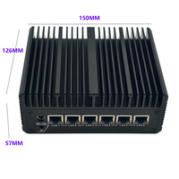Akıllı Ofis IoT Segmentasyon Cihazı 6x2.5GbE I226-V Intel Celeron J6412 Edge Mini Bilgisayar PfSense OPNsense VLAN VPN Ağ Geçidi