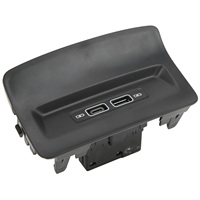 Prise de chargeur USB pour siège arrière noir 5QD035726L, remplacement pour KODIAQ KAROQ 2017+