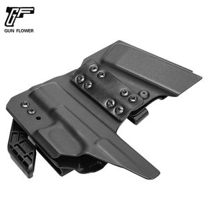ซองปืนและดอกไม้ภาคผนวก <span class=keywords><strong>Kydex</strong></span> <span class=keywords><strong>Holster</strong></span> AIWB ซองใส่และนิตยสารสำหรับ <span class=keywords><strong>IWB</strong></span> ด้านในสายคาดเอวพกพา - Product Image 6