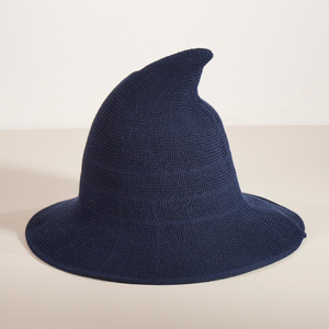 <span class=keywords><strong>Chapeau</strong></span> de sorcière en coton tricoté pour Halloween, style Europe et Amérique, pour femmes, hommes et enfants, idéal pour les fêtes - Product Image 6