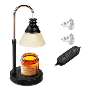 Modern Melting Wax Lamp Hot Melt Lamp Fragrance Light Candle Warmer Lamp With Timer