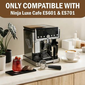 สแตนเลสสตีลพอร์ทาฟิลเตอร์ ดับเบิ้ลคัพ ซิงเกิลคัพสำหรับนินจา ES601655 701 อุปกรณ์เสริมเครื่องชงกาแฟสไตล์อิตาลี - Product Image 3