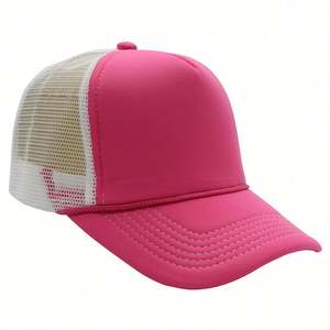 Nouvelle Arrivée 2025 Printemps-Été Casquette Trucker en Éponge Décontractée pour l'Extérieur, en Maille Respirante, Protection Solaire, Chapeau de Soleil Sportif - Product Image 3