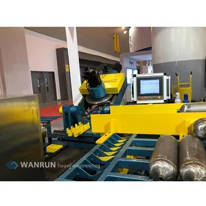 High Volume Automatic Gas Cylinder Marking Stamping Machine for Seamless Cylinder