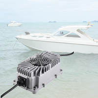 Chargeur de batterie marin LNLEE 12V 10A, étanche IP67, résistant au sel, pour moteur de pêche à la traîne