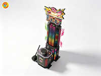 Machine de jeu d'arcade personnalisée OEM 3 Hammer Strength, jeu de frappe à monnayeur avec affichage LED du score
