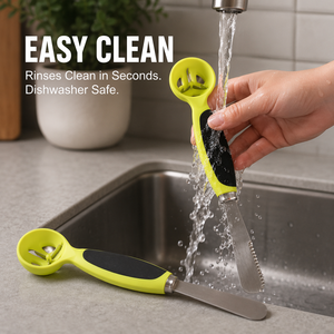 Herramienta 3 <span class=keywords><strong>en</strong></span> 1 para <span class=keywords><strong>aguacate</strong></span> con deshuesador, cuchilla dentada y cuchara, rebanador de <span class=keywords><strong>aguacate</strong></span> de acero inoxidable para ensaladas, guacamole y tostadas - Product Image 2
