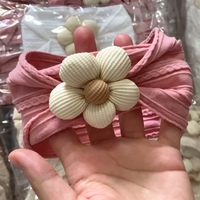 Ikat kepala bayi kustom, ikat kepala bayi perempuan, ikat kepala bunga bayi lucu 13 warna