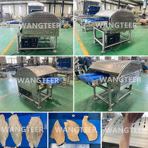 Máquina Cortadora <span class=keywords><strong>de</strong></span> Carne Industrial Automática <span class=keywords><strong>de</strong></span> Acero Inoxidable 304 <span class=keywords><strong>de</strong></span> Grado Alimenticio, Horizontal, para Cortar Carne <span class=keywords><strong>de</strong></span> Res, Cerdo, Pollo, Salmón y Pescado - Product Image 5