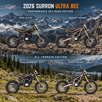 Prix de gros authentique 2026 Surron Ultra Bee HP 24.5KW 74V 60 Ah Moto électrique tout-terrain haute performance
