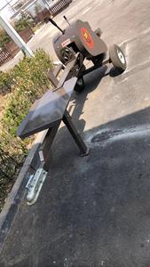 Fendeuse de bûches de 35 tonnes, fendeuse de bûches hydraulique de 6,5 CV, processeur de bois mobile cinétique, fendeuse de bûches - Product Image 5