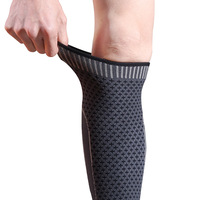 Protège-cheville de sport extensible en nylon tricoté, respirant, compression, soutien de la jambe, protection professionnelle, sports de balle, antidérapant
