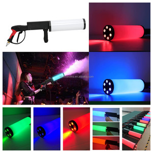 Equipo de Efectos Especiales, Pistola de Aire Comprimido de CO2, Cañón de Humo, Pistola de Chorro de Gas para Fiestas, Cañón LED para Discotecas, Bares y <span class=keywords><strong>DJ</strong></span> - Product Image 5