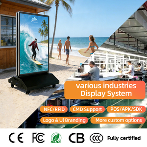Quiosco de publicidad de pantalla táctil capacitiva para exteriores de dos caras independiente, señalización Digital independiente, tótem de ciudad Lcd - Product Image 2
