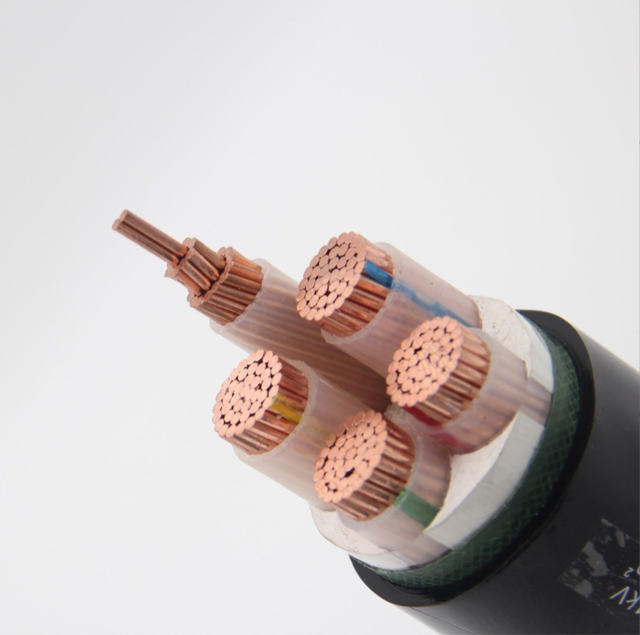 National Standard RVV Wire 2-4 Cores 1.5-4mm XLPE Copper Conductor Waterproof Power Sheathed Control Cable High Voltage for