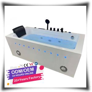 Vasca da Bagno Idromassaggio di Lusso da Interno per Villa con Cascata <span class=keywords><strong>a</strong></span> Parete, Surf, Seduta e <span class=keywords><strong>Jacuzzi</strong></span>, Vendita all'Ingrosso dalla Fabbrica - Product Image 1