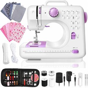 Mini Máquina de Coser Automática con Pedal, Eléctrica, de Mano, con 12 Puntadas, Puntada de Seguridad, Mesa de Extensión para el Hogar - Product Image 5