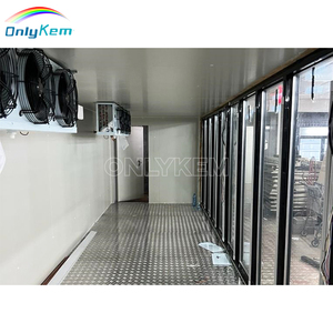 Cửa hàng Hoa đi bộ trong cửa Kính mát hiển thị hoa phòng lạnh lưu trữ - Product Image 3