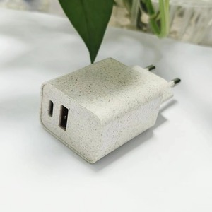 <span class=keywords><strong>Chargeur</strong></span> de paille de blé PD rapide biodégradable 20W pour iPhone 15 16 - Product Image 3