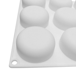 15 Holes Round <b>Slice</b> Chocolate Silicone <b>Cake</b> Plugin Decorative Baking Tools Eco-Friendly Stocked Candy Biscuit Mold ,soap Mold - Product Image 5