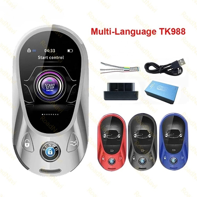 Factory Car Original Remote Key Upgrade Lcd Smart Remote Control OBD Keyless Entry for Universal