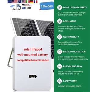 Ensemble complet 10 kw 3Kw 8kw 10 Kw 15Kw 20KW 5000 W 5kw 10 <span class=keywords><strong>Kva</strong></span> système d'énergie solaire domestique hors réseau 30KW avec batterie LiFePO4 - Product Image 3