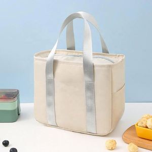 Custom Logo New Reusable Thermal Insulation <b>Lunch</b> <b>Box</b> Bag Promotional Polyester Picnic Food Cooler - Product Image 4
